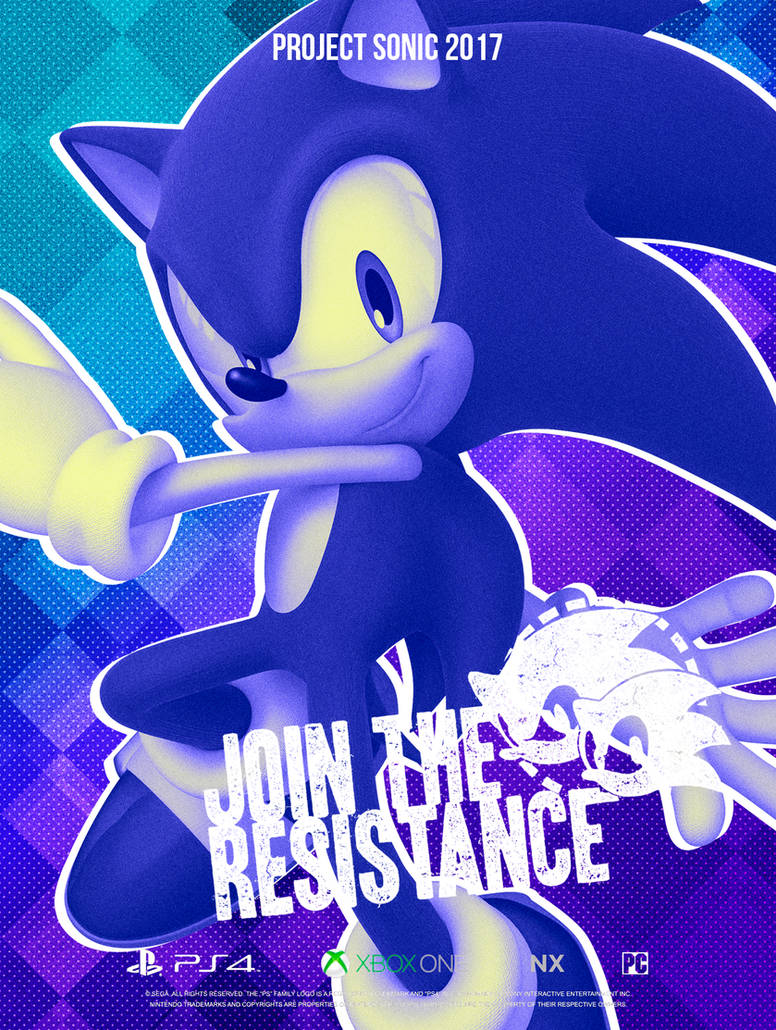 Sonic Resistance: Modern Poster by NathanLaurindo on DeviantArt