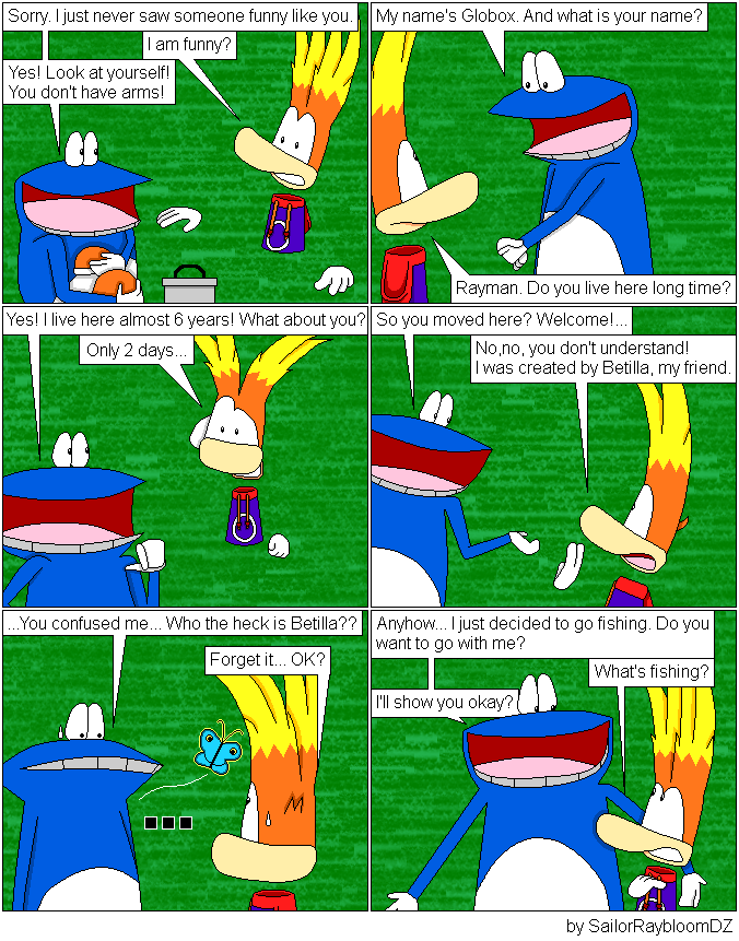 Rayman comic 2 - part 4