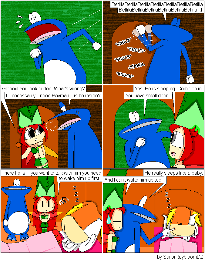 Rayman comic 4 - part 1