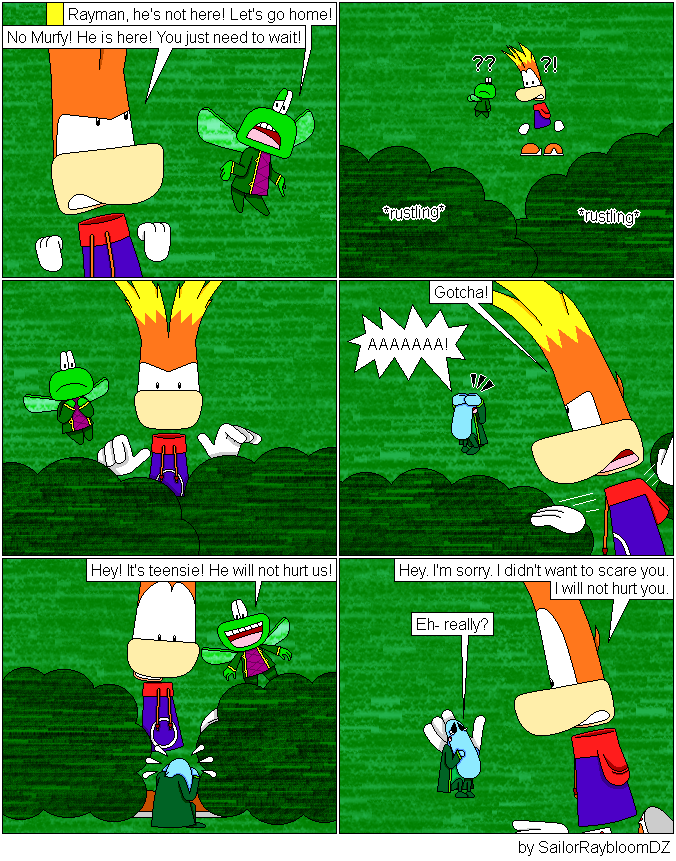 Rayman comic 5 - part 6 by SailorRaybloomDZ on DeviantArt