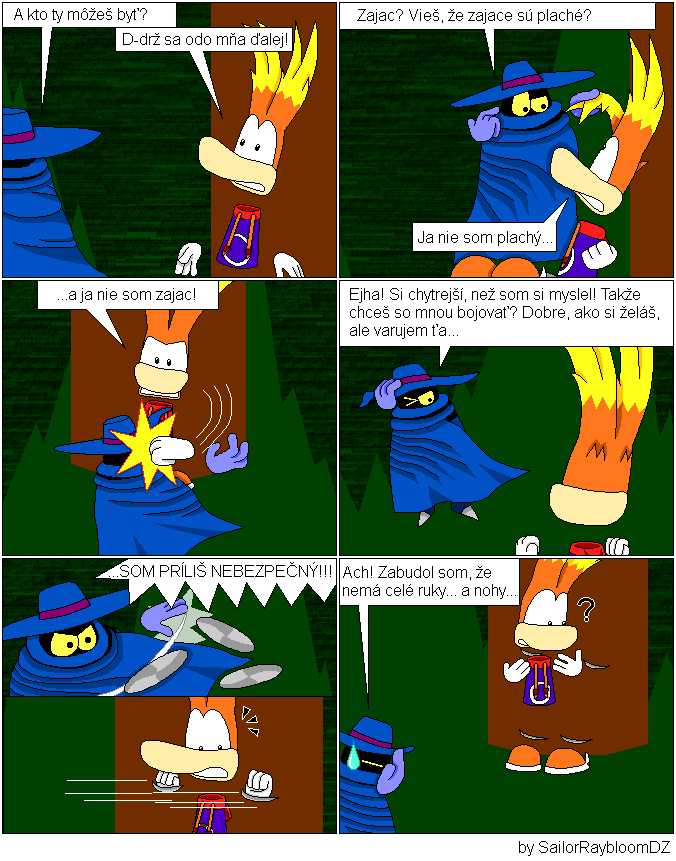 Rayman comic (Slovak) - part 10