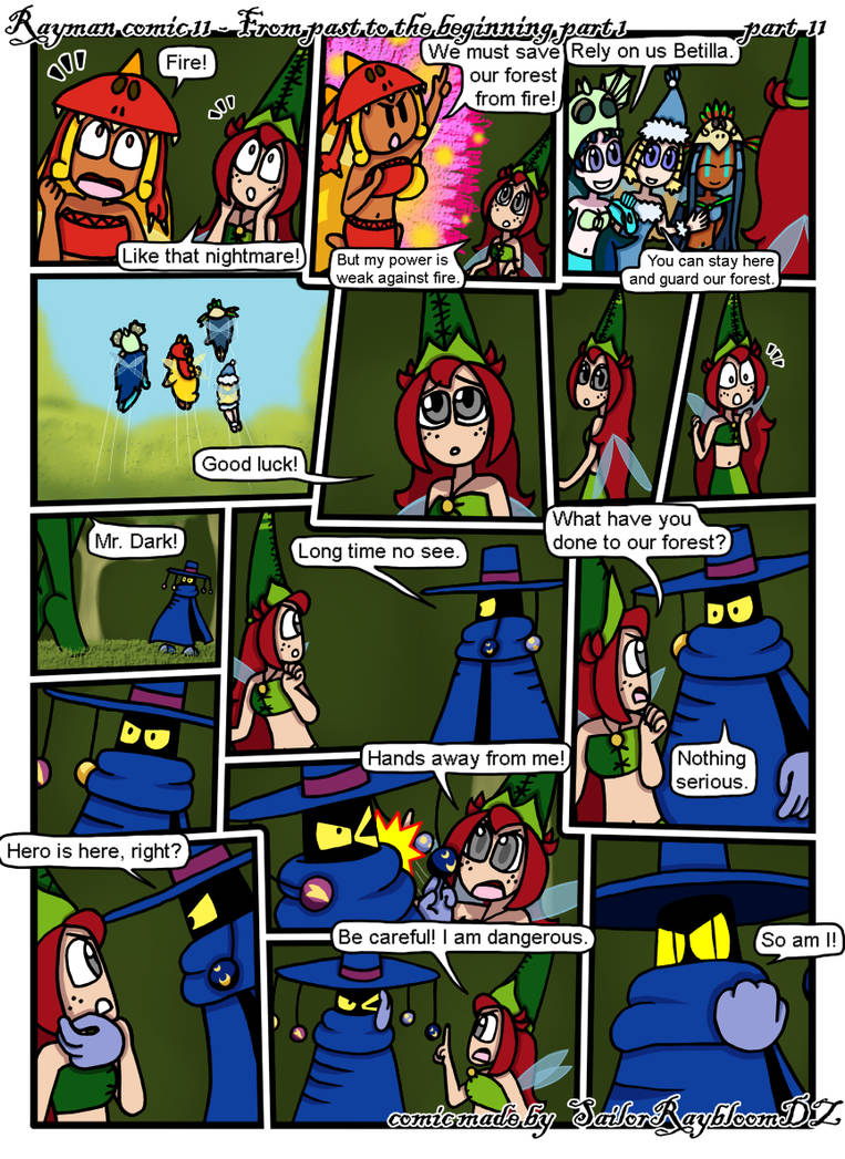 Rayman comic 11 - part 11 by SailorRaybloomDZ on DeviantArt