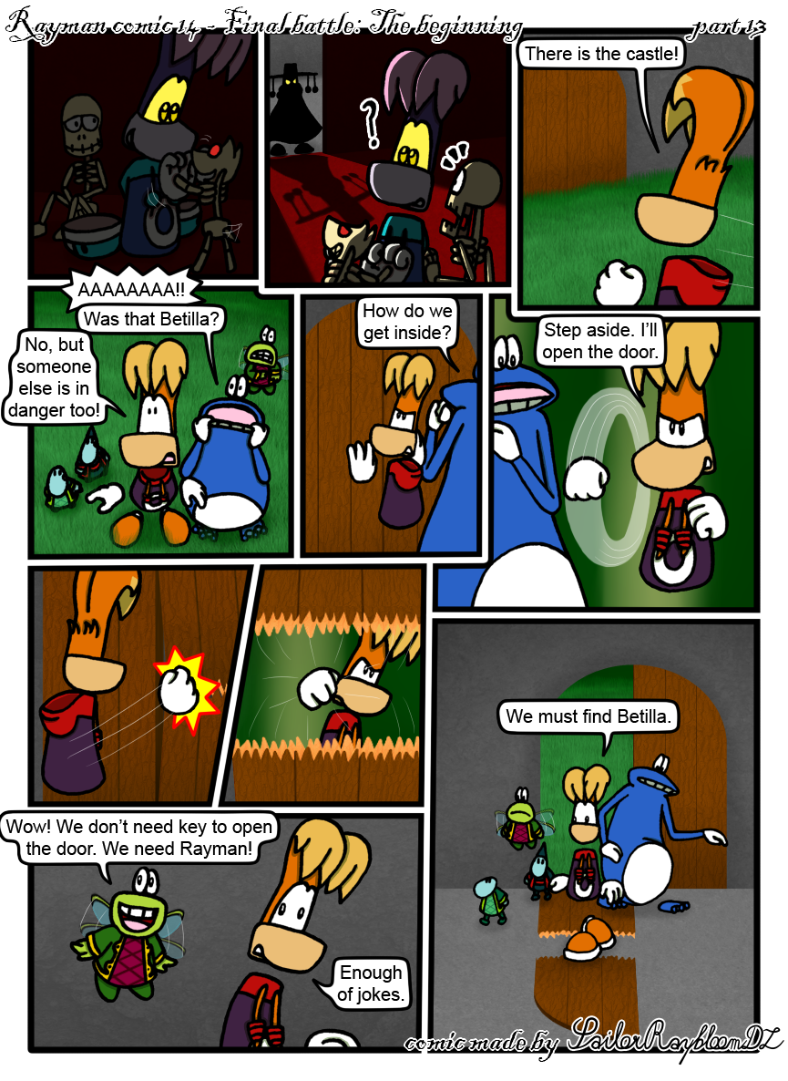 Rayman comic 14 - part 13 by SailorRaybloomDZ on DeviantArt