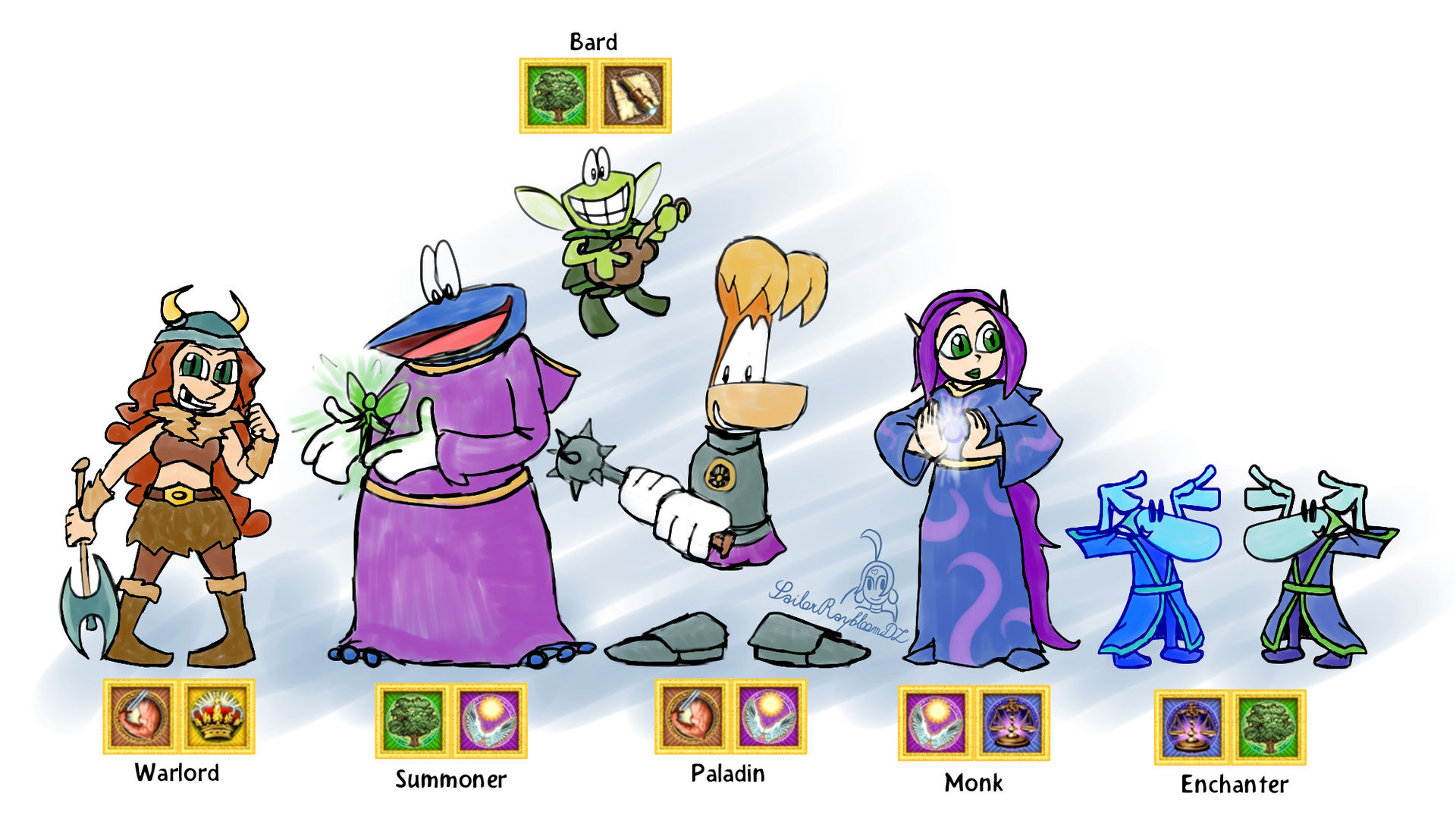 Rayman and HoMM4 crossover - good side by SailorRaybloomDZ on DeviantArt