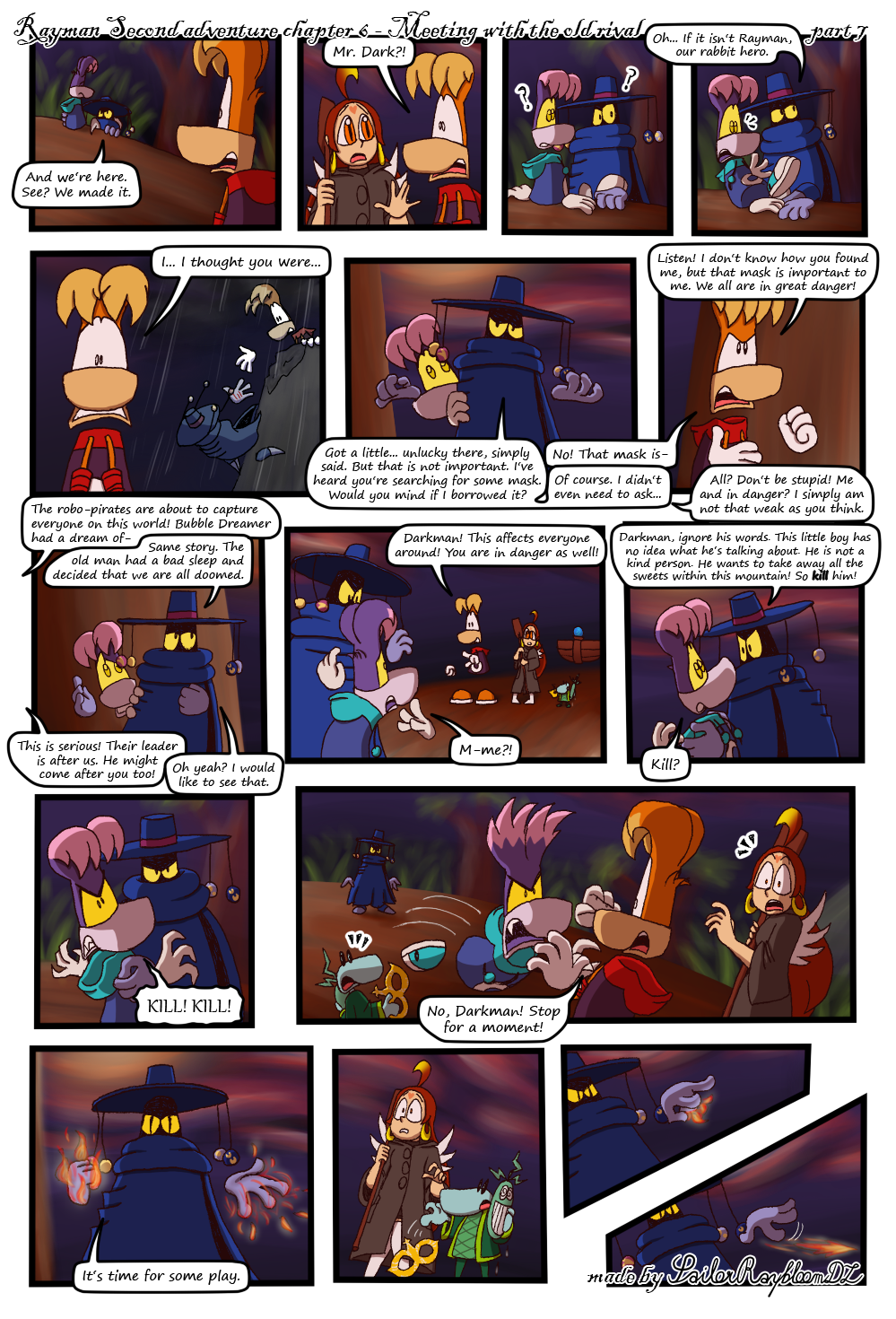 Rayman Second adventure chapter 6 - part 7 by SailorRaybloomDZ on ...