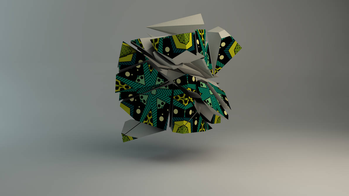 Exploded Cube by joazlazer on DeviantArt