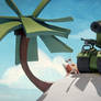 'Krab en Meeuw' animation still