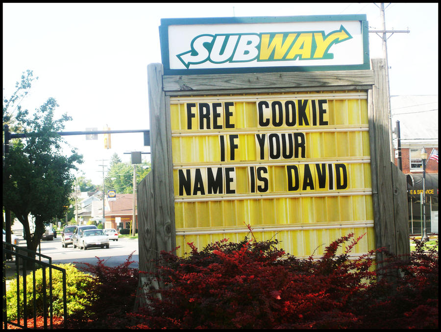 free cookies...