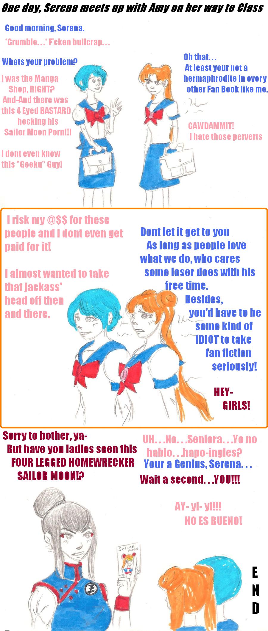 SmaFc Goku X Sailormoon joke