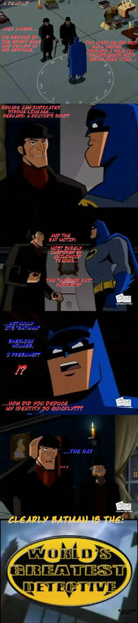 Batman meets Sherlock Holmes