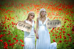 lesbian wedding by andrez