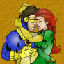 Cyclops and Jean Grey.