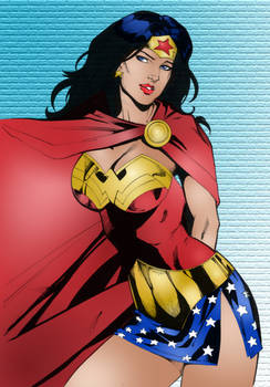 Wonder Woman with Cape