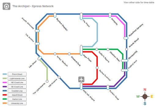 Xpress Network Map