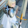 Clare Claymore Armor Cosplay at Anime Matsuri