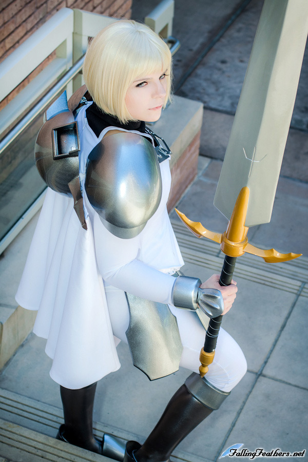 Clare Claymore Armor Cosplay at Anime Matsuri