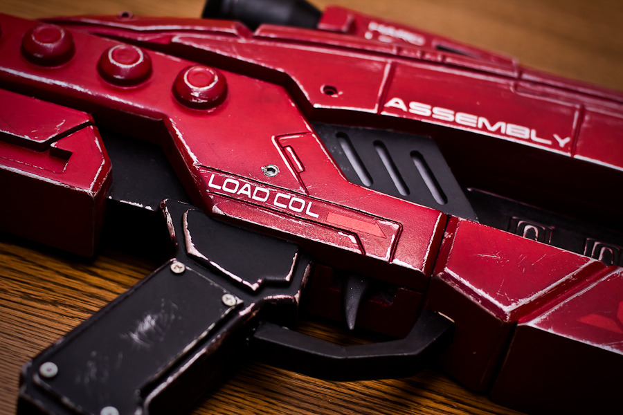 Mass Effect M-8 Assault Rifle in Red Pic 3