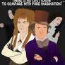 Jareth, Wonka, Snape, and Leia - Pure Imagination!