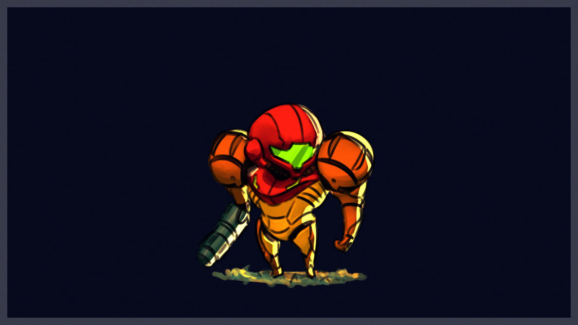 Simple Samus smol Samus by JerichoRus on DeviantArt