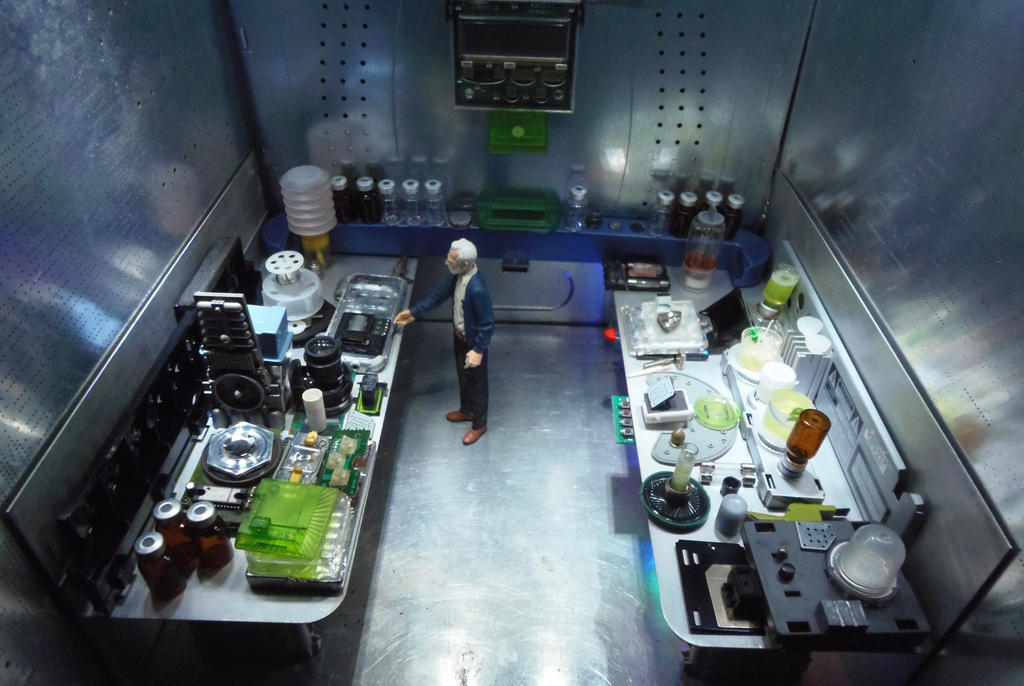 Secret Lab Diorama by skphile on DeviantArt