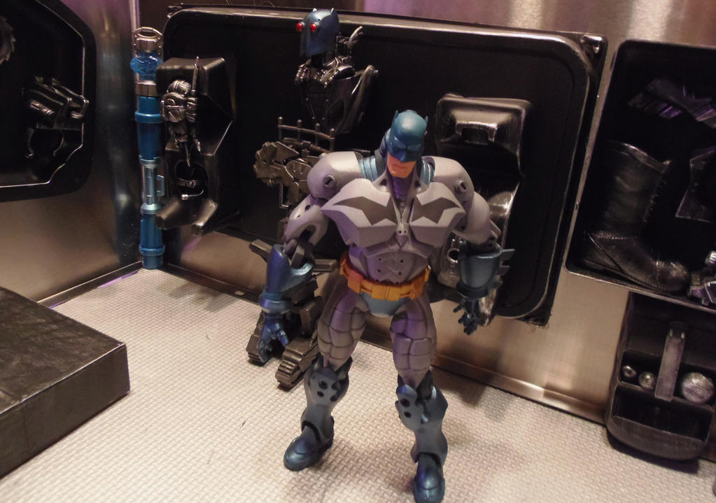 Batcave Batsuit LAB diorama 2 by skphile on DeviantArt