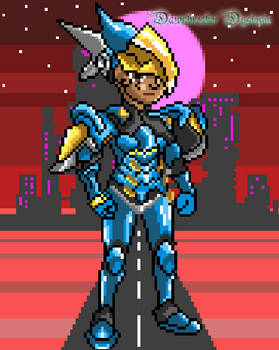 Pixel Pharah Overwatch birthday present