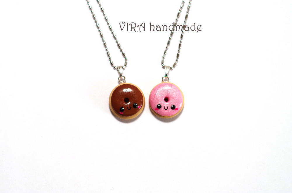 Kawaii Doughnuts Necklaces