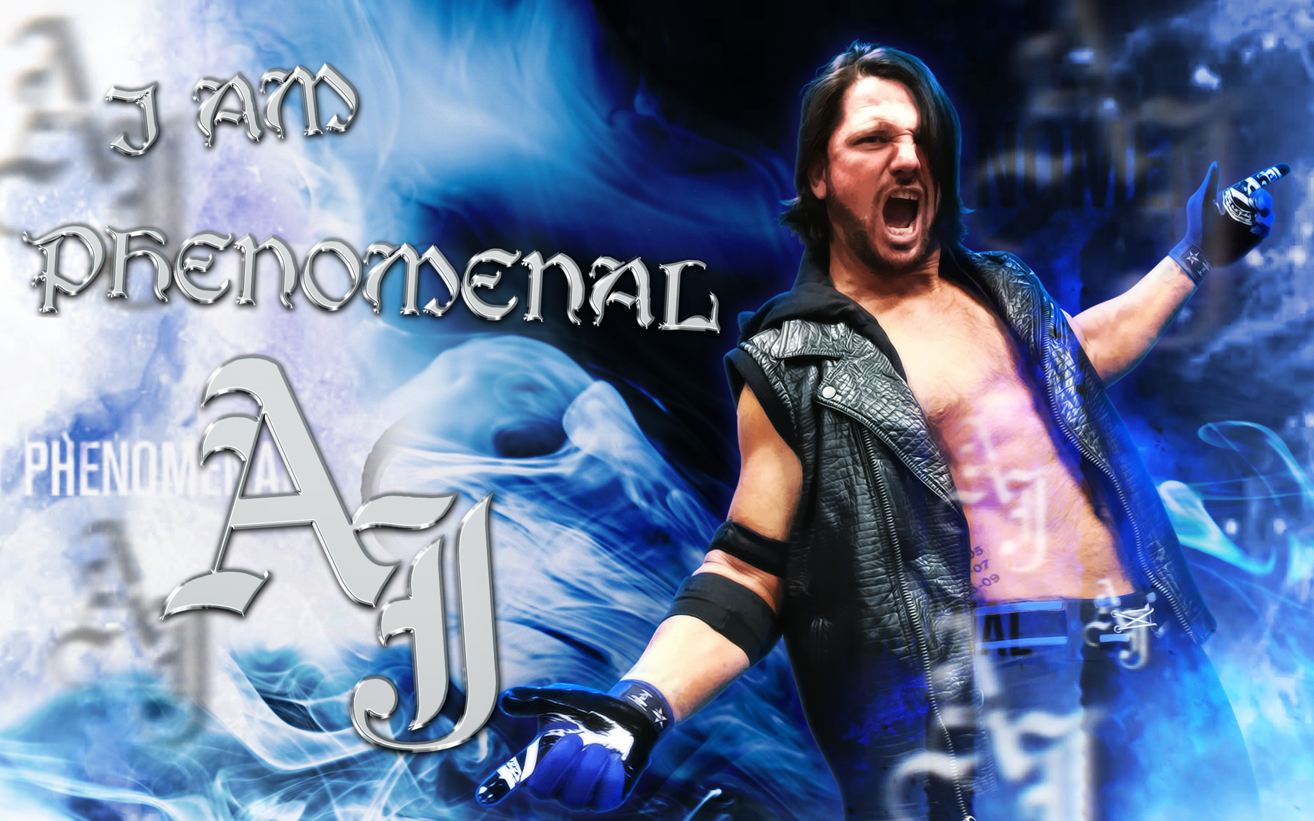 WWE AJ Styles Wallpaper 2016 by LastBreathGFX on DeviantArt WWE AJ Styles Wallpaper 2016 by LastBreathGFX on DeviantArt