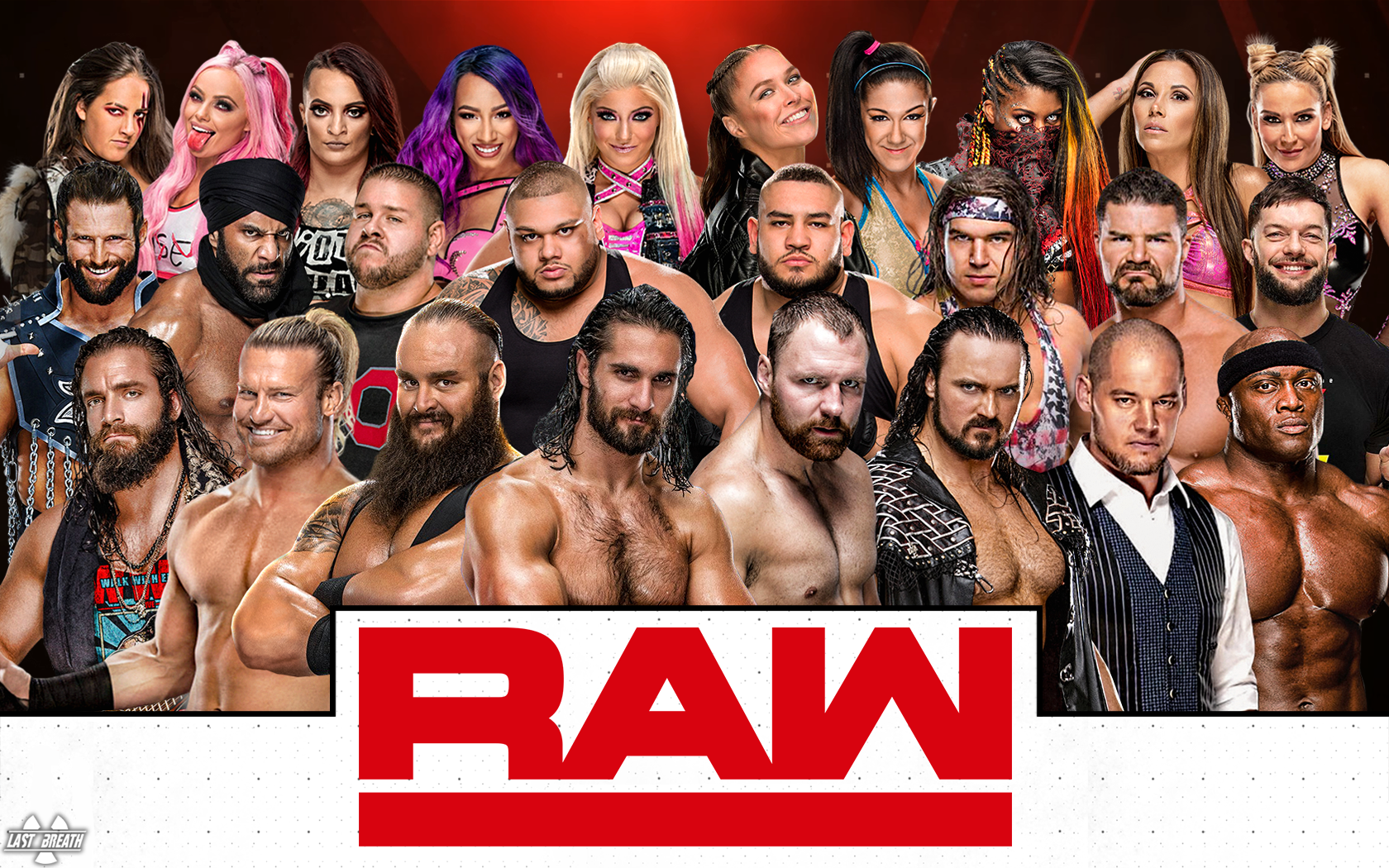 Wwe Raw Wallpaper 18 By Lastbreathgfx On Deviantart