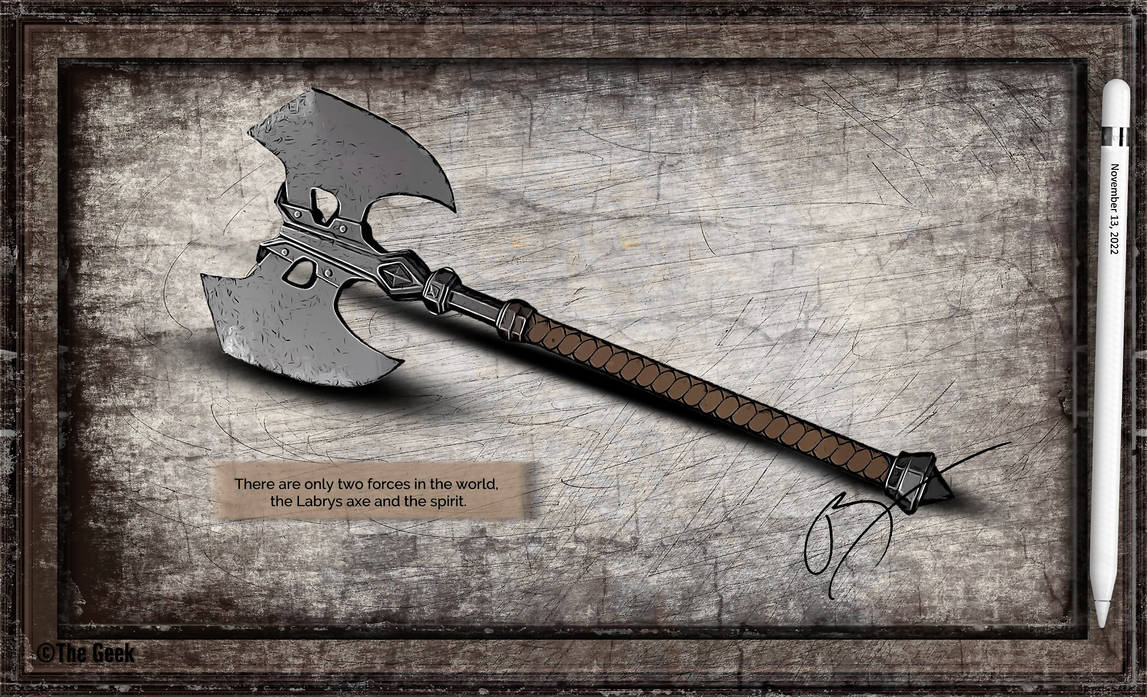 Labrys Axe by BrianTheGeek on DeviantArt