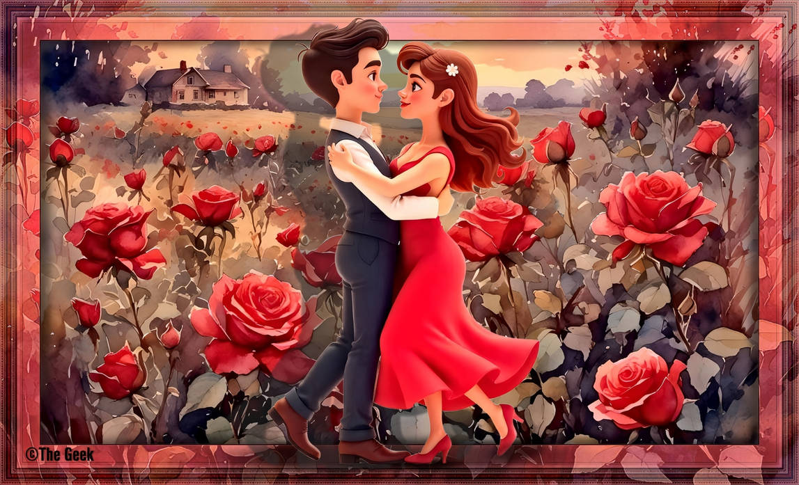 2 Roses Dancing Valentine Roses Dance by BrianTheGeek on DeviantArt