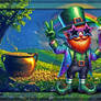 The Green-Glow Party Leprechaun