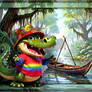 Proud-N-Playful Swamp Croc