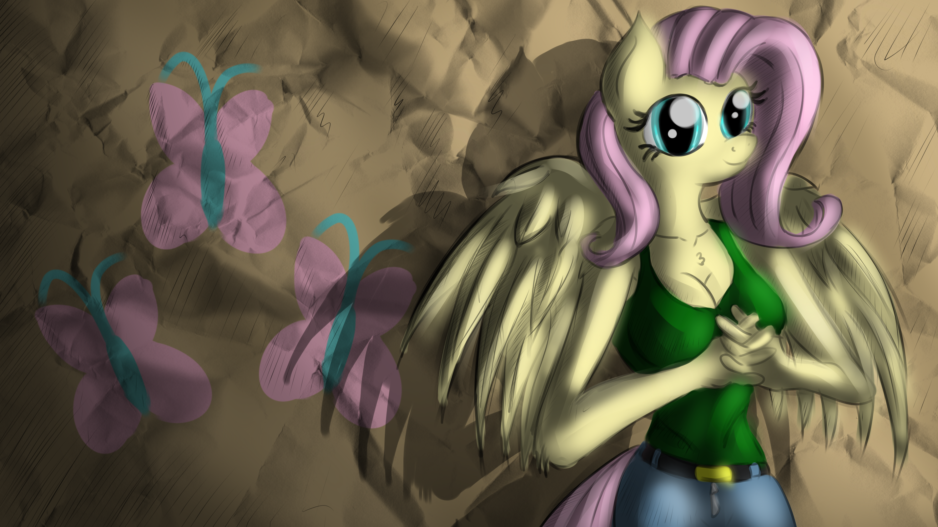 Fluttershy Anthro