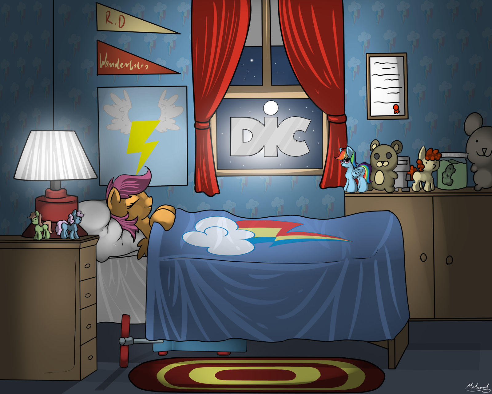 Dic Scoot (Commision Dic Parody) by malamol