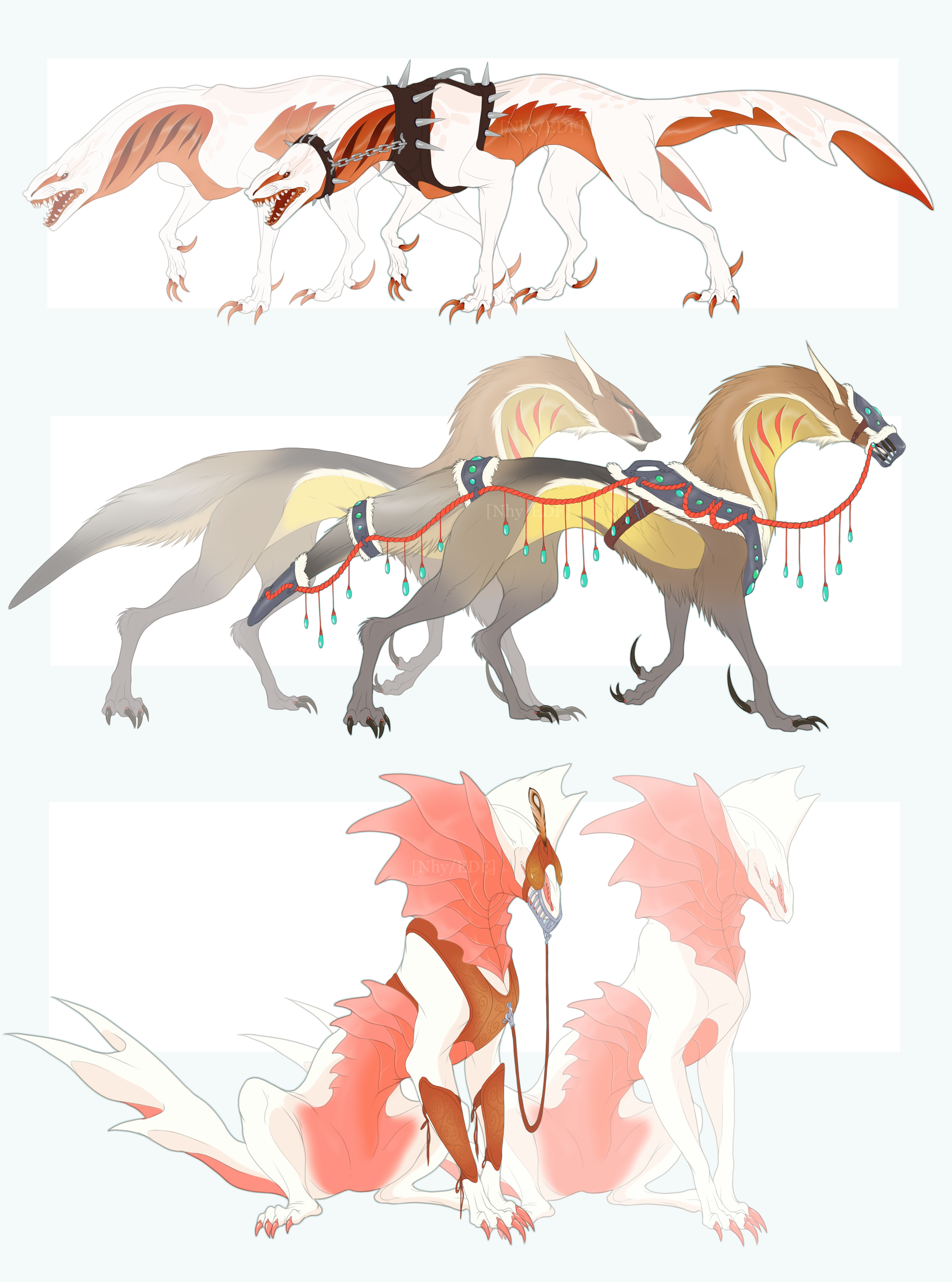 Fancy Gillbeast Adopts [Sold!]