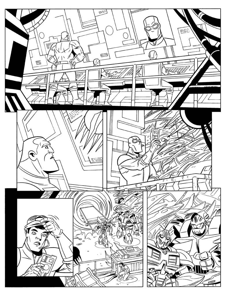 Transformer Deviantart Inks Transformer Prime page 1 inks by DarioBrizuelaArtwork on DeviantArt