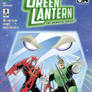 Green Lantern Animated book # 9 cover art.