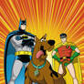 Batman and Robin meets Scooby Doo! cover issue # 1