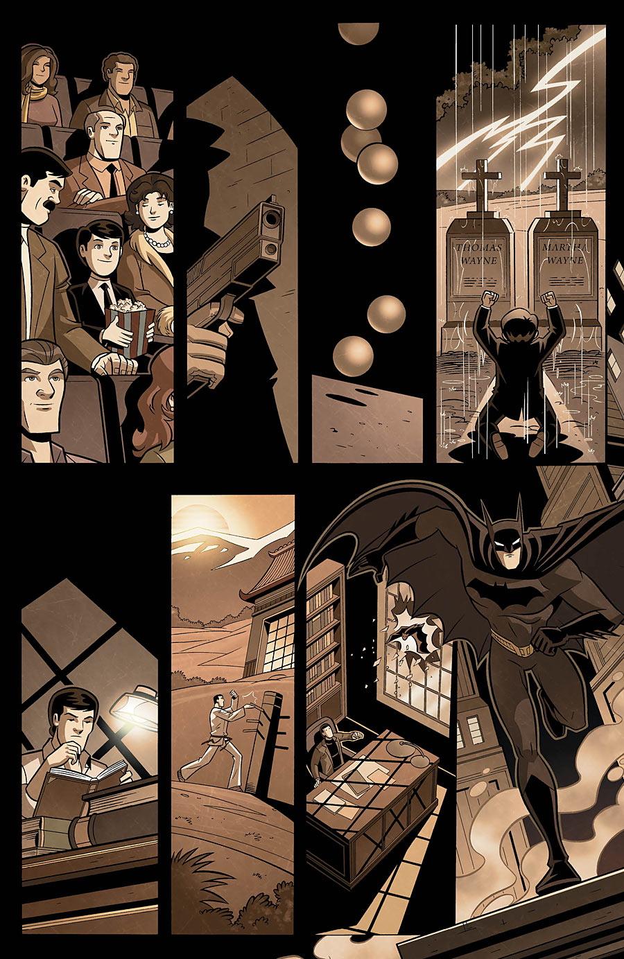 Beware The Batman book 2 page 1.