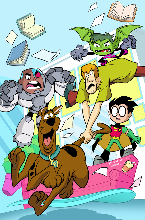 Scooby-Doo Team Up # 4 cover