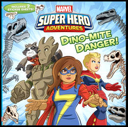 Marvel Super Hero Adventures children book cover.