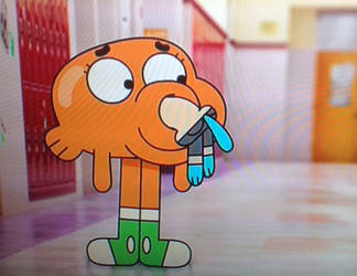 Darwin eats Gumball