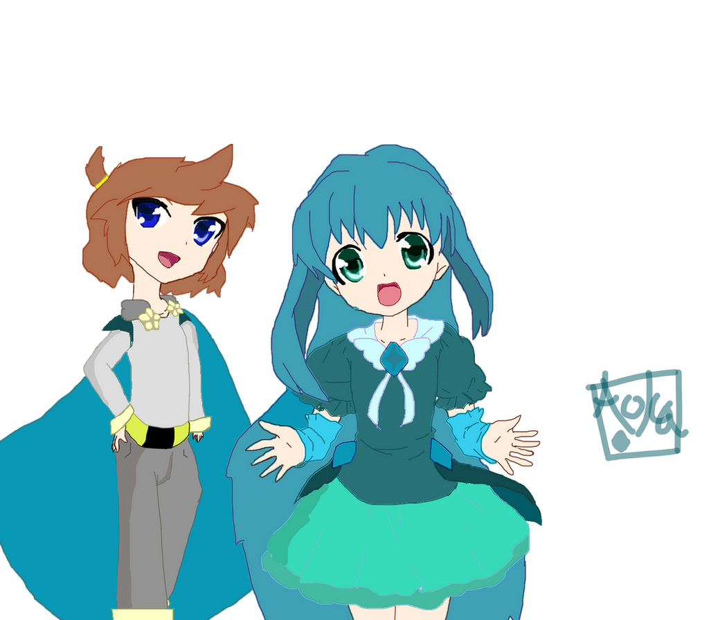 Aoka Deviantart Dimand And Star (jason And Aoka) by aokahatsunechinzapep on DeviantArt