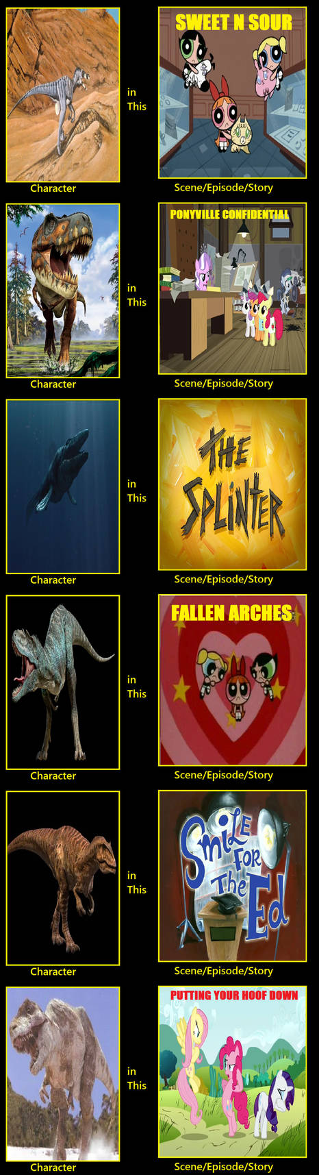 Cretacious Predators If Six Cretaceous Predators Were In Six Episodes by DinosaurDigs98 on ...