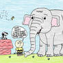 Birthday Countdown 1 - Elephants LOVE The Peanuts!