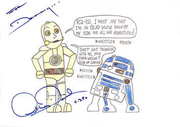 Autograph from Anthony Daniels
