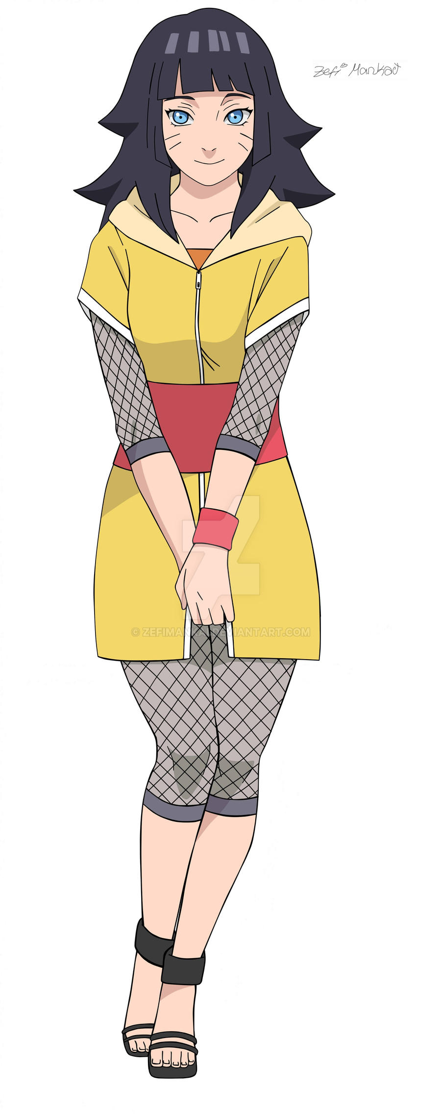 himawari uzumaki by ZefiMankai on DeviantArt