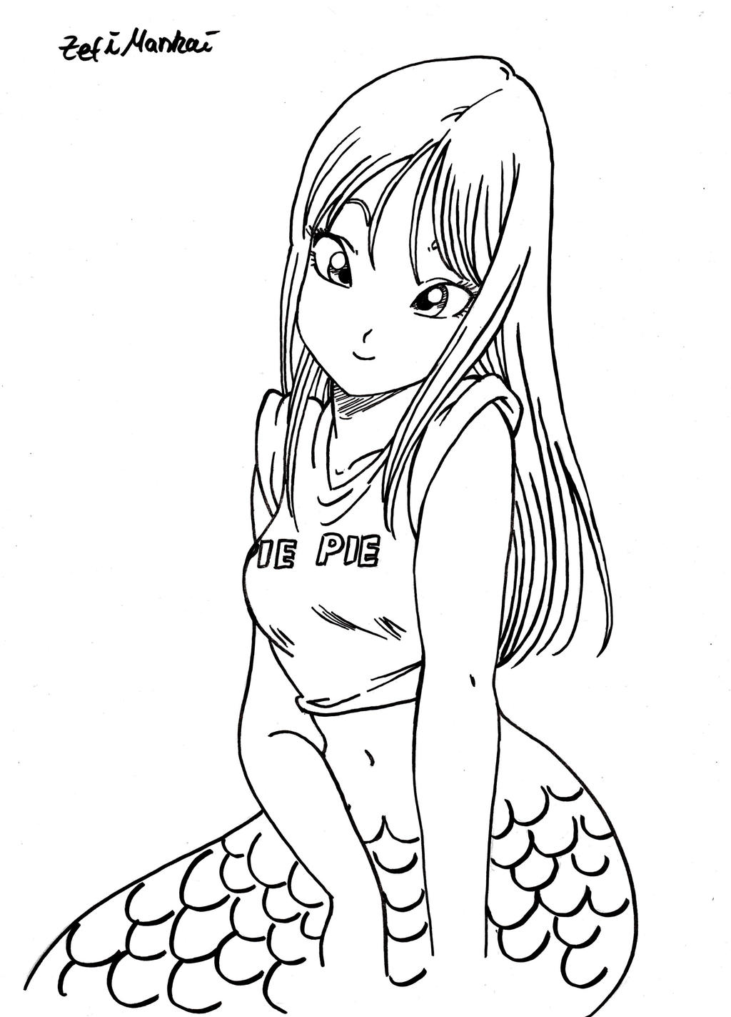 Dragon Ball mermaid by ZefiMankai on DeviantArt