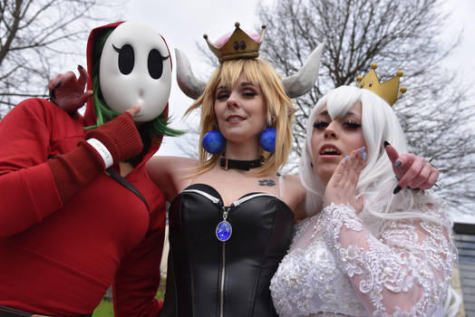 Nintendo meme girls Shygirl, Bowsette and Booette